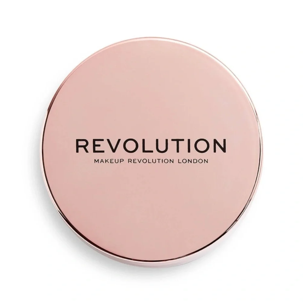 Revolution Conceal & Fix Loose Setting Powder Deep Honey Water resistant. NIB
